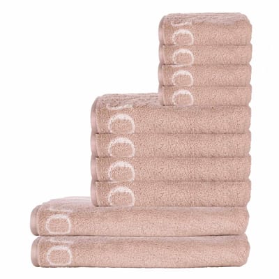 JOOP! Handdoek Classic Een maat, 50x100 Set van 10