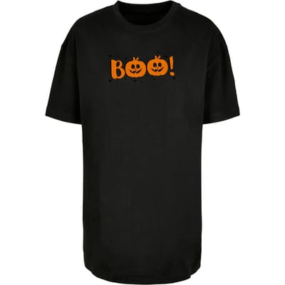 T-shirt dames Merchcode Halloween - Boo Pumpkin