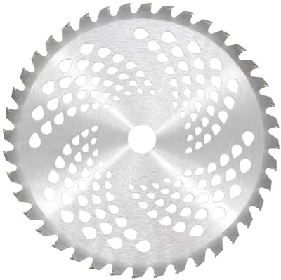 Universele Borstelsnijder met Carbide Tip - 10" x 40T Maaiblade voor Onkruid