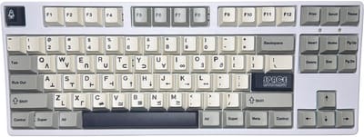 Astro Grey Keycaps - Keycaps voor Gaming Toetsenbord - Cherry - PBT - Dye-Sub - 148 Keys