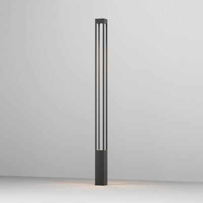 Maytoni buitenlamp Elbe, hoogte 200 cm, grafietkleurig