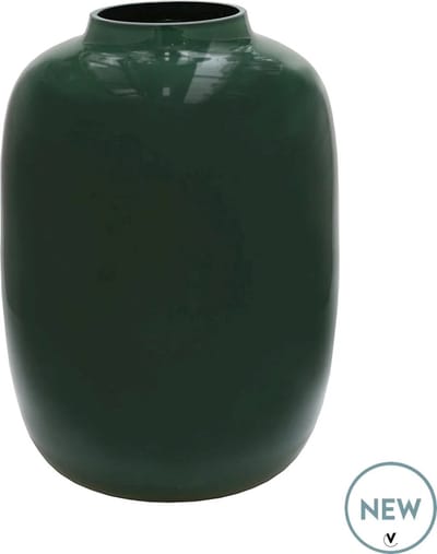 Vaas Artic | Small | Bright Green - Groen | Mondgeblazen glas | Ø21 x H29 cm