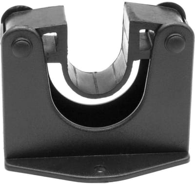 Geschikt voor flexibele slangen met handgreep van 16-30 mm, te bevestigen met een muurbeugel.