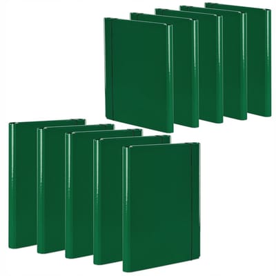 Set van 10 Mapjes A4 met Elastiek voor Documenten