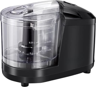 TopChoice® Hakmolen - Chopper - Groentesnijder - 200watt - Zwart