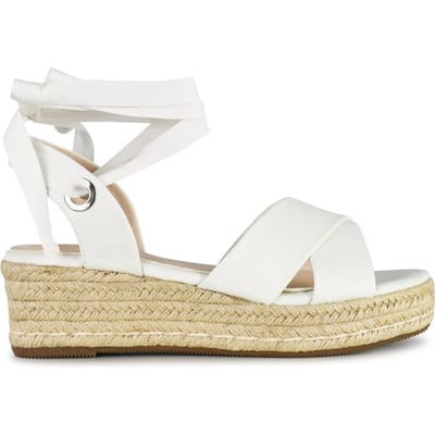 POSH by Poelman SAAR - maat 39 - Dames Sandalen/Espadrilles - Wit