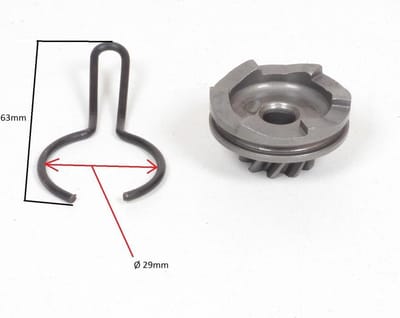 rocher kick nut p2r voor yamaha 50 bw's scooter voor 2020 nieuw
