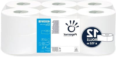 Toiletpapier Rollen - Zacht Papier - Dagelijks Gebruik - Hoogwaardig Product - 12 Stuks - Wit