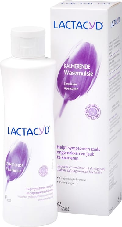 Lactacyd Kalmerende Wasemulsie - 250 ml - Intiemverzorging Wasemulsie