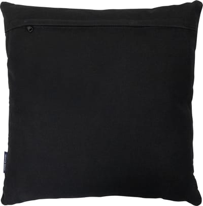 kussen koe gewei zwart 45x45cm