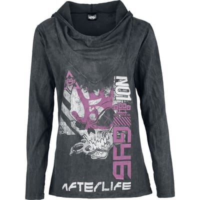 Five Finger Death Punch Shirt met lange mouwen - AfterLife - S tot M - voor Vrouwen - grijs