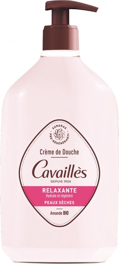 Roge Cavailles Douche Relaxante 750ml Douchegel Roze