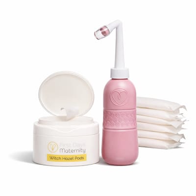 Core - postpartumbox- gebruik na bevalling voor optimaal perineum herstel - kraampakket - totaal 8 producten - First Days Maternity