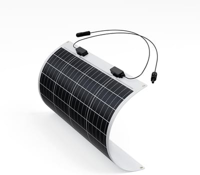 Flexibel 50 Watt Zonnepaneel 12 Volt - Monokristallijn & Buigbaar voor Off-grid Gebruik