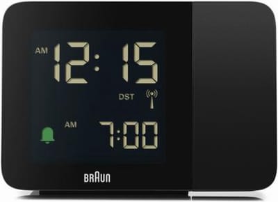 Braun BC15B-DCF - Wekker - Projectie - Zwart
