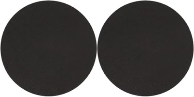 Trainingspads - Kniekussens - Fitness Oefeningen - Dubbelzijdige Antislip - 18 x 18 x 1 cm - Zwart