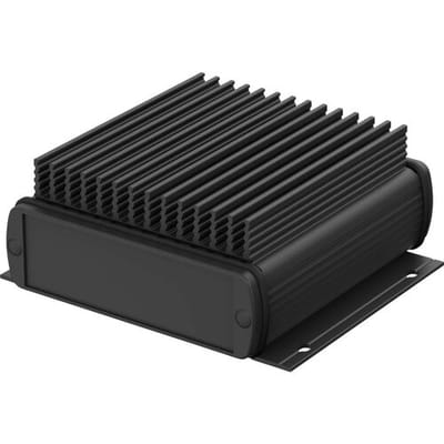 Bopla ABPH 1000-0100 KWL ALUBOS_SET 84410100.HMT1 Flenskoellichaambehuizing 140 x 125 x 60 Aluminium Zwart (RAL 9005) 1 stuk(s)