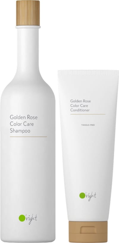O’right - duo - golden rose shampoo 400ml & Conditioner 250ml - Voor gekleurd haar