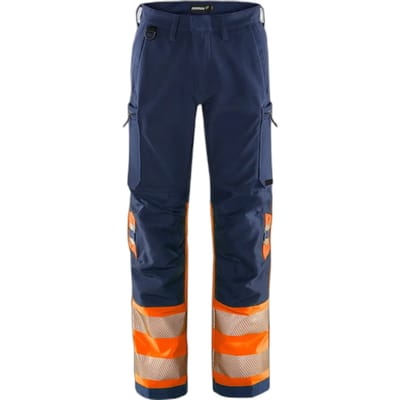 Hoogzichtbaar werkbroek klasse 1 Fristads Green 2647 GSTP