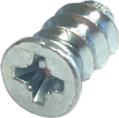 Meubelschroef euro 14mm gegalvaniseerd 20 stuks