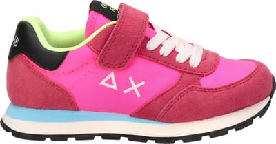 Sun68 Girls Ally Solid meisjes sneaker - Fuchsia - Maat 32