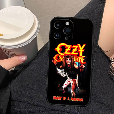 O-Ozzy O-Osbourne God Zegen Cover Telefoonhoesje Voor iphone Apple 17 AIR 16E 16 15 14 13 12 11 Pro XR Max 8 7 Plus TPU Hoesje Shell IPHONE17PROMAX