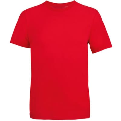 SOLS Unisex Tuner Ronde Hals T-shirt voor volwassenen (Rood)