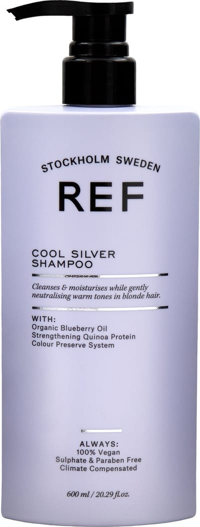 REF Stockholm - Cool Silver Shampoo Vrouwen - 600 ml - Zilvershampoo