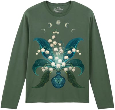 Lelie Bloem Lily Of The Valley The Coloured House Longsleeve T-shirt XXL