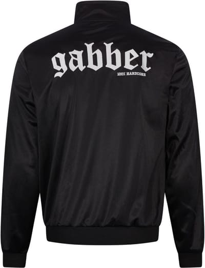 Gabber Trainingsjack Zwart - Maat: XL