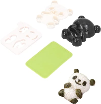 Dailygoods - Rice Ball Mould Set - Leuke Panda Vorm Sushi Mould voor Lunch