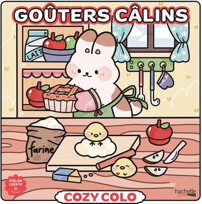 Atelier Créatif Autres licences Cozy Colo COZY COLO - GOUTERS CALINS - Hachette - kleurboek voor volwassenen