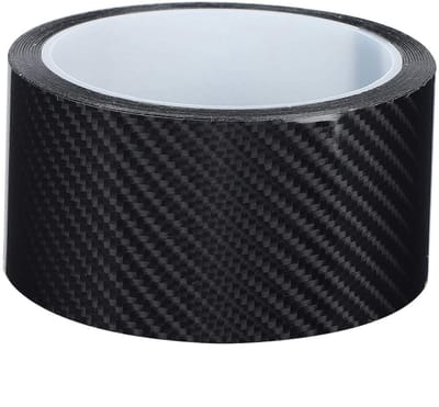 Dailygoods- Deurrandfilm Zwart - Koolstofvezel Sticker - Auto Deur Bescherming - Sterk Zelfklevend - Waterdicht - Eenvoudig te Installeren - Deurrandbescherming
