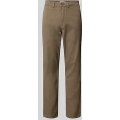 slim fit chino van katoenmix