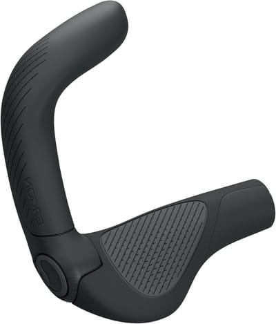 Fietshandvatten - Ergonomische handvatten - Comfortabel fietsen - Verstelbare staafuiteinden - Groot formaat - Zwart