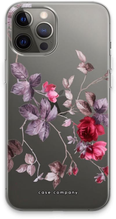 Case Company® - Hoesje geschikt voor iPhone 13 Pro Max hoesje - Mooie bloemen - Soft Cover Telefoonhoesje - Bescherming aan alle Kanten en Schermrand