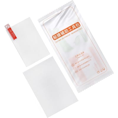 Protection d'écran Compatible pour Sony A6600 A6100 A6300 A6400 A6500 Film Protecteur en Verre Trempé white