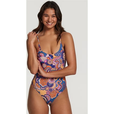 Shiwi Lou Swimsuit Woodstock Wave Multi Color Multi Color Größe: 34 | Badeanzüge Outlet | Damen