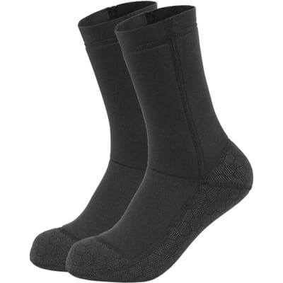 3MM Neopreen Wetsuit Sokken Warme Duiksokken Winter Strandlaarzen Schoenen Antislip Surfen Zwemmen Raften Snorkelen Zeilen L