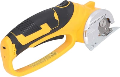 Elektrische Schaar - Draadloze Snijder - Stoffen Snijden - Veiligheidsslot Ingebouwd - 6 mm Maximaal - Zwart