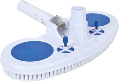 Vacuüm Hoofd - vloer vacuümborstel voor zwembadreiniging met vacuümbescherming voor paal ø 28-30mm