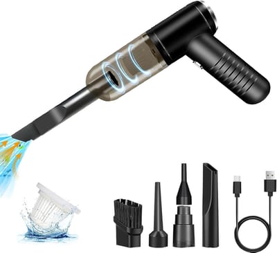 Lexium Kruimeldief snoerloos – Kruimeldief met steel – Nat&Droog – Handstofzuiger – Extreme zuigkracht – Kruimeldief snoerloos – Kruimelzuiger – Jouw ultieme schoonmaakpartner – Kruimelzuiger – Autostofzuiger – Handstofzuiger - Draadloos