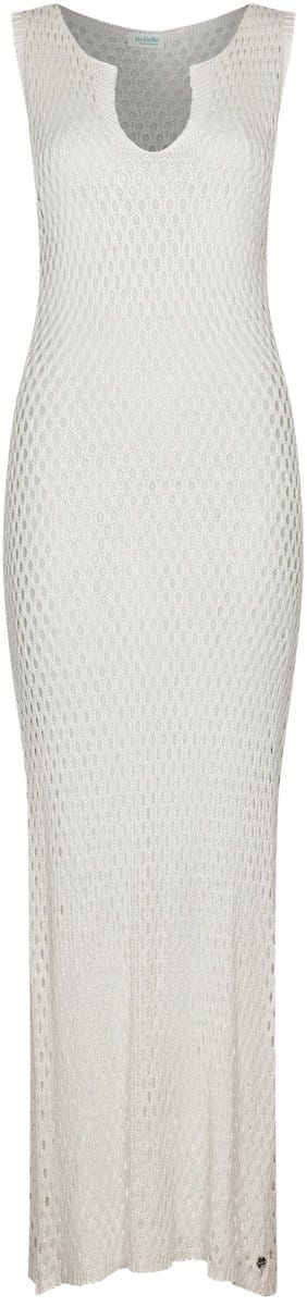 MyRebelle - Sunveil - Cover-up - Wit - Viscose - Lang - Mouwloos - Maat 40
