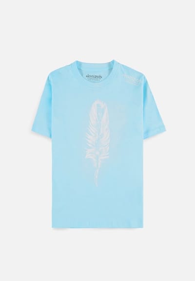 Horizon Forbidden West - Feather Dames T-shirt - L - Blauw