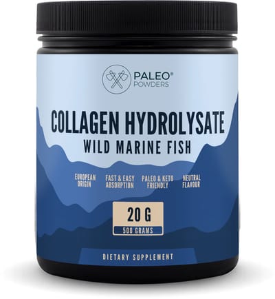 Paleo Powders – Collageen Hydrolysaat – Wild Gevangen Vis – Type I – 500 gram