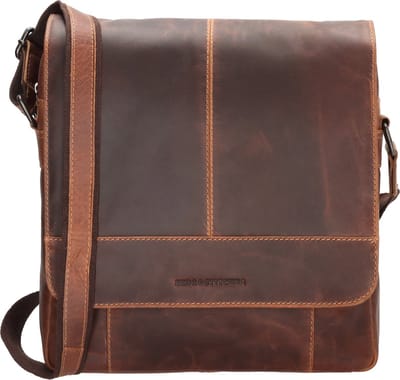 Hide & Stitches Japura Messengerbag - Cognac