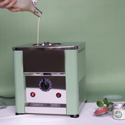 hej hej | CUBE 750 ijsmachine | Zelfvriezend | Pistacchio Green