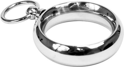 Bondage Play cockring met ringetje - 40 mm