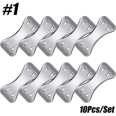 10 Pièces Clips pour Bandage Élastique Fermoirs Métalliques Extensibles Attache Remplaçable Pour Divers Bandages Wraps Maintien Sécurisé Durable