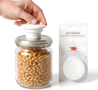 potopener - Handige Opener Voor Potten - Ergonomische Dekselopener - Pottenopener - Keuken Gereedschap - Reuma hulpmiddelen - Hulpmiddelen voor ouderen